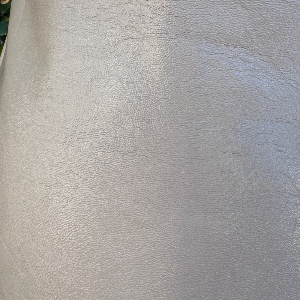 Brochu Walker Taupe Vegan Leather Pencil Skirt Size S - Picture 7 of 10